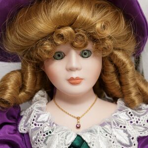 Vintage Goebel Limited Edition Musical Porcelain Doll "Charlotte" By Betty Ball